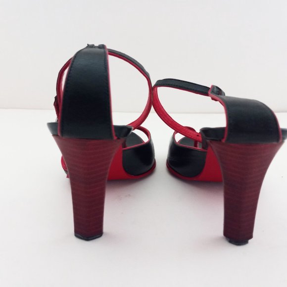 N.Y.L.A. Open Toe Heels Women's 7 - Picture 4 of 12